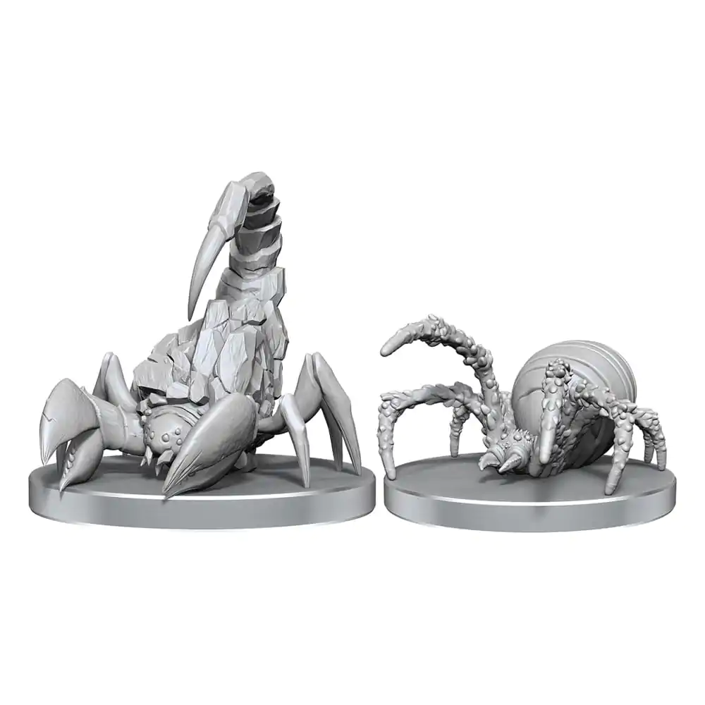 Pathfinder Deep Cuts Unpainted Miniatures Jaskiniowy Skorpion i Pająk Łowczy zdjęcie produktu