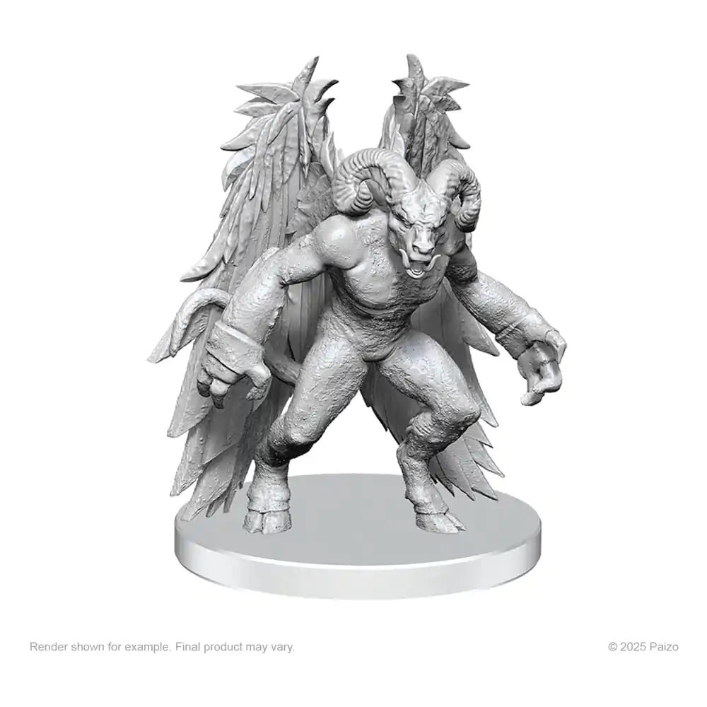 Pathfinder Deep Cuts Niepomalowane Figurki Gylou (Służebna Diablica) i Ferrugon (Rdzawy Diabeł) zdjęcie produktu