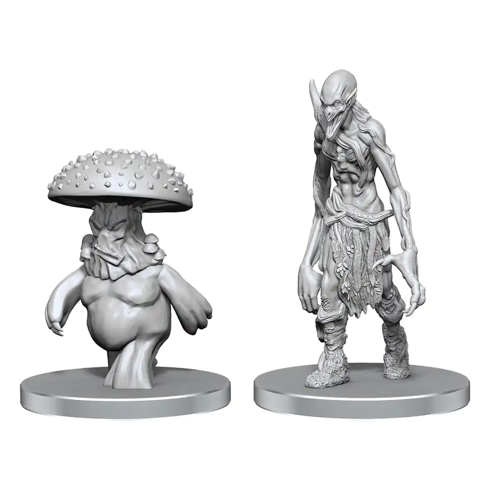 Pathfinder Deep Cuts Niepomalowane Miniaturki Mycetoida i Grimstalkera zdjęcie produktu