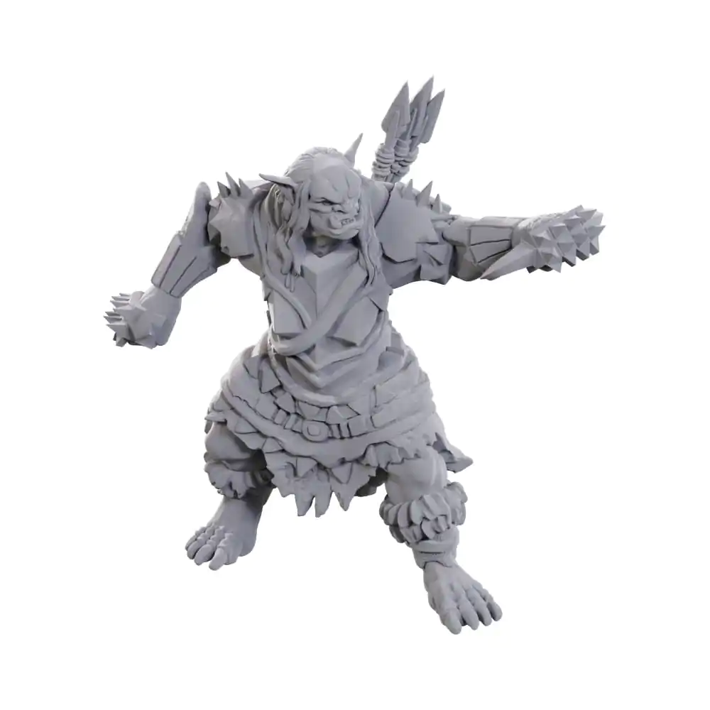 Pathfinder Deep Cuts Niepomalowane Miniatury Orc Brute zdjęcie produktu