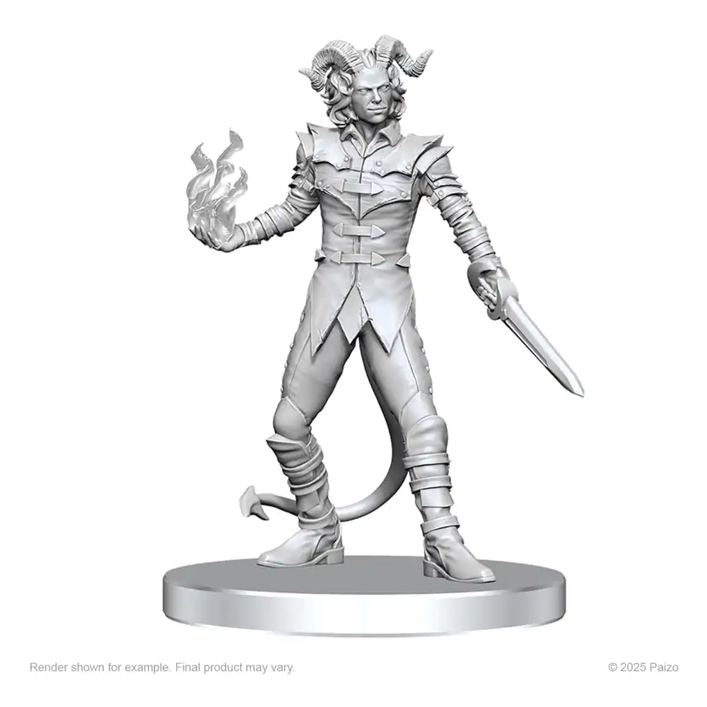 Pathfinder Deep Cuts Niepomalowane Figurki Vordine (Diabeł Piechoty) & Pitborn Rogue zdjęcie produktu