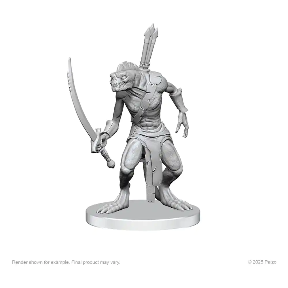 Pathfinder Deep Cuts Niepomalowane Miniaturki Xulgath Skirmisher & Stoneliege zdjęcie produktu