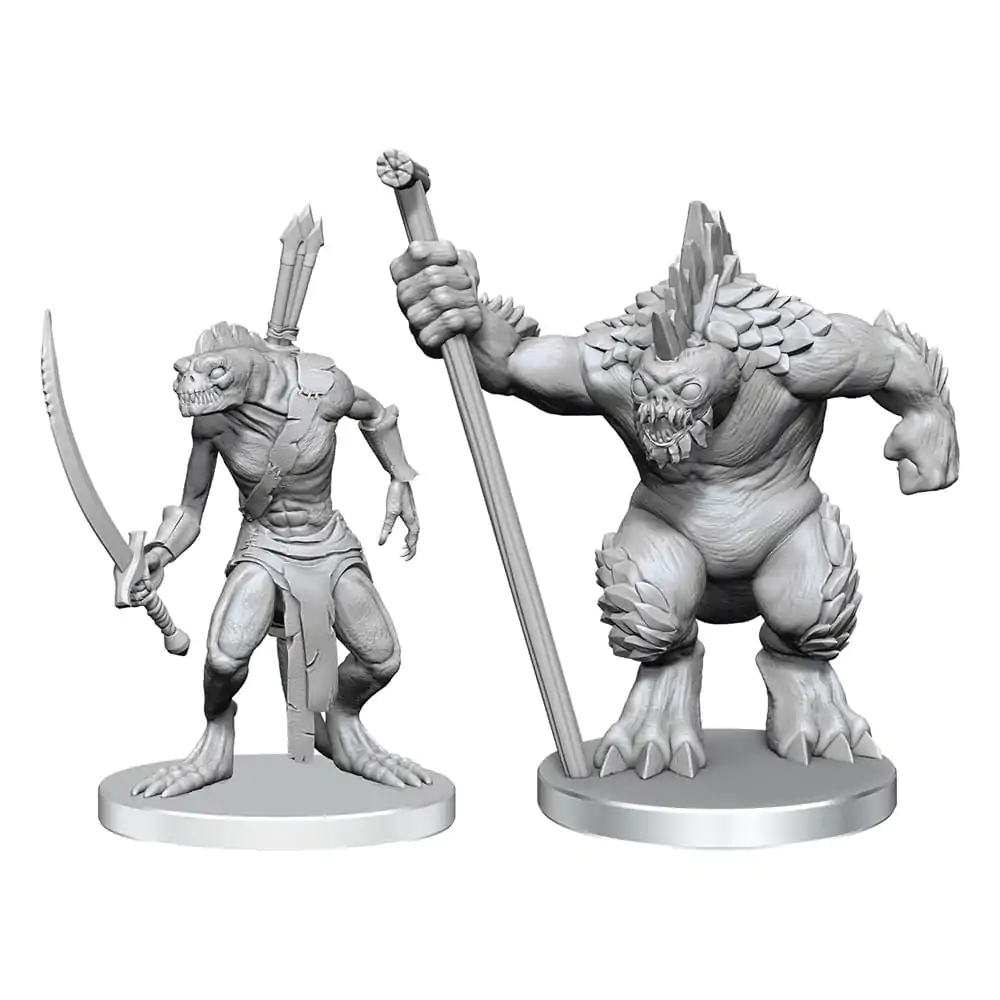 Pathfinder Deep Cuts Niepomalowane Miniaturki Xulgath Skirmisher & Stoneliege zdjęcie produktu
