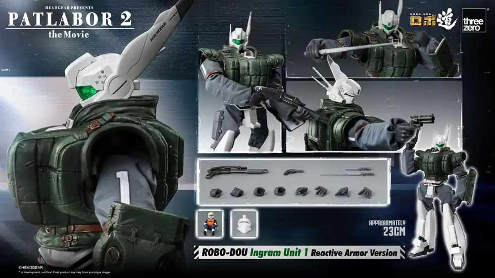 Patlabor 2: The Movie Robo-Dou Figurka Akcji Ingram Unit 1 Reactive Armor Version 23 cm zdjęcie produktu