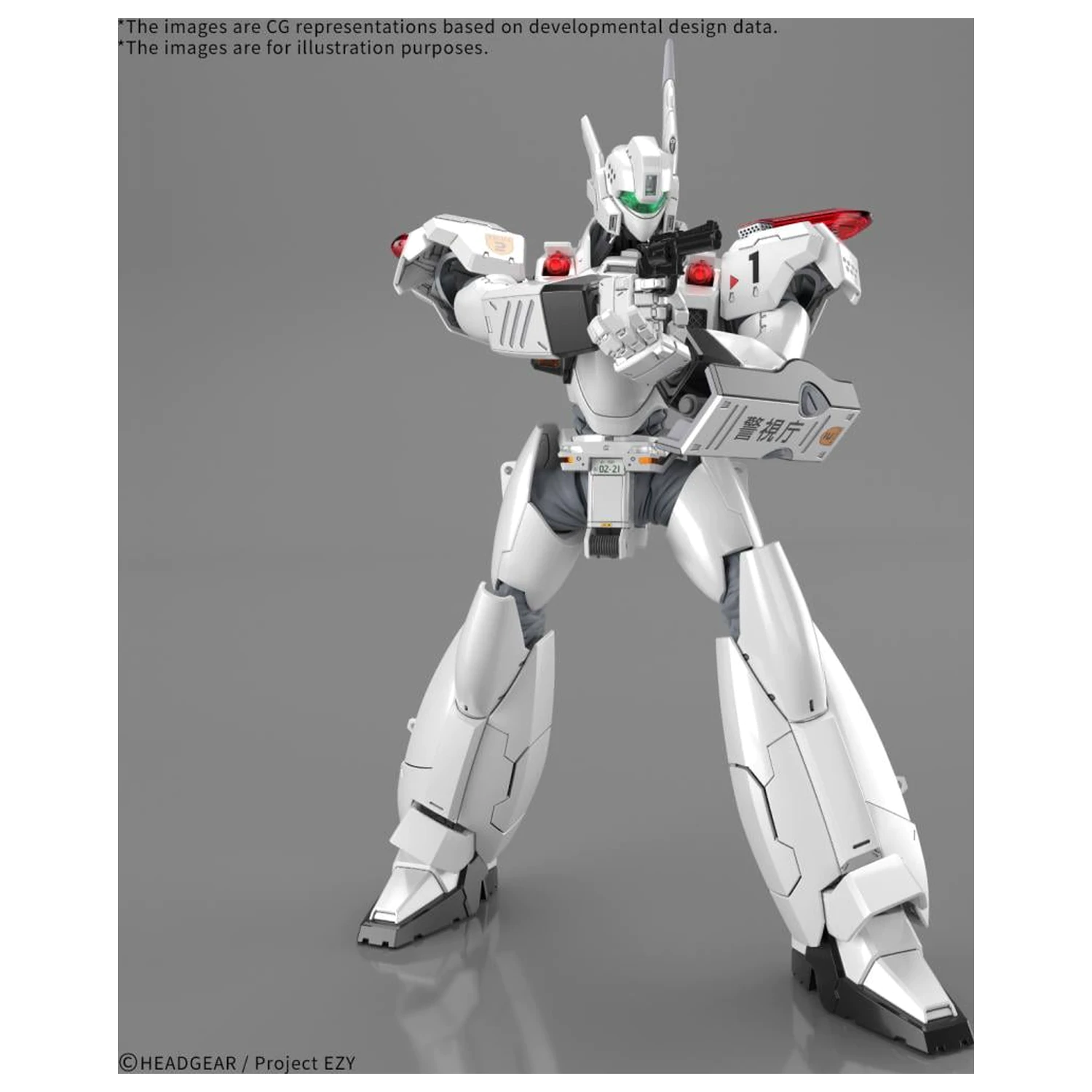 Model do sklejania Patlabor RG 1/48 AV-98Plus Ingram (Ingram Plus) zdjęcie produktu