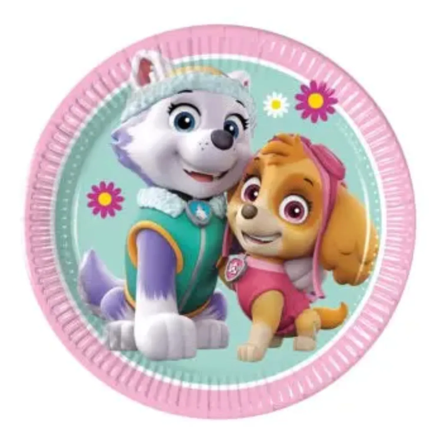 Paw Patrol Skye i Everest Talerzyki papierowe 8 sztuk 19.5 cm FSC zdjęcie produktu