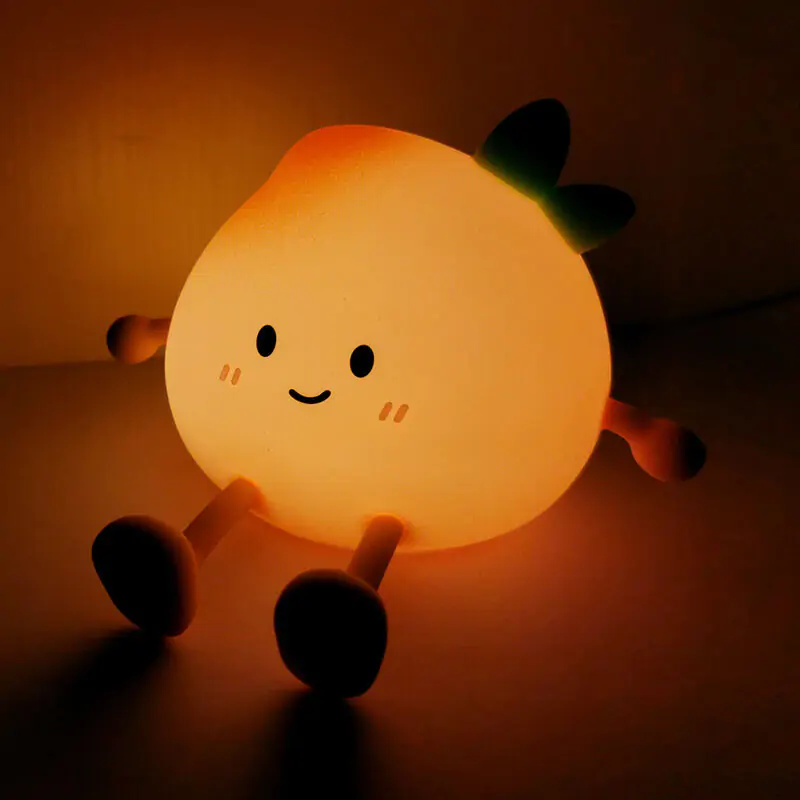Brzoskwiniowa LED Lampka Nocna zdjęcie produktu