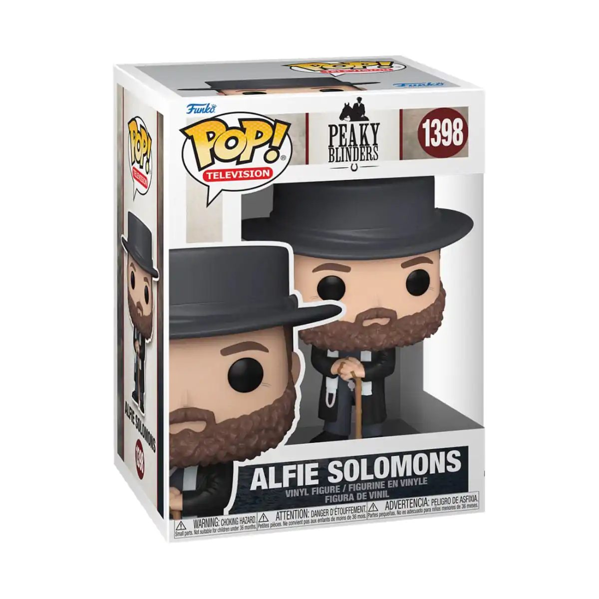 Peaky Blinders POP! TV Figurka Vinyl Alfie Solomons 9 cm zdjęcie produktu