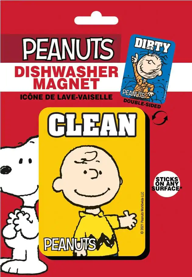 Peanuts Magnes na zmywarkę Czyste Brudne zdjęcie produktu