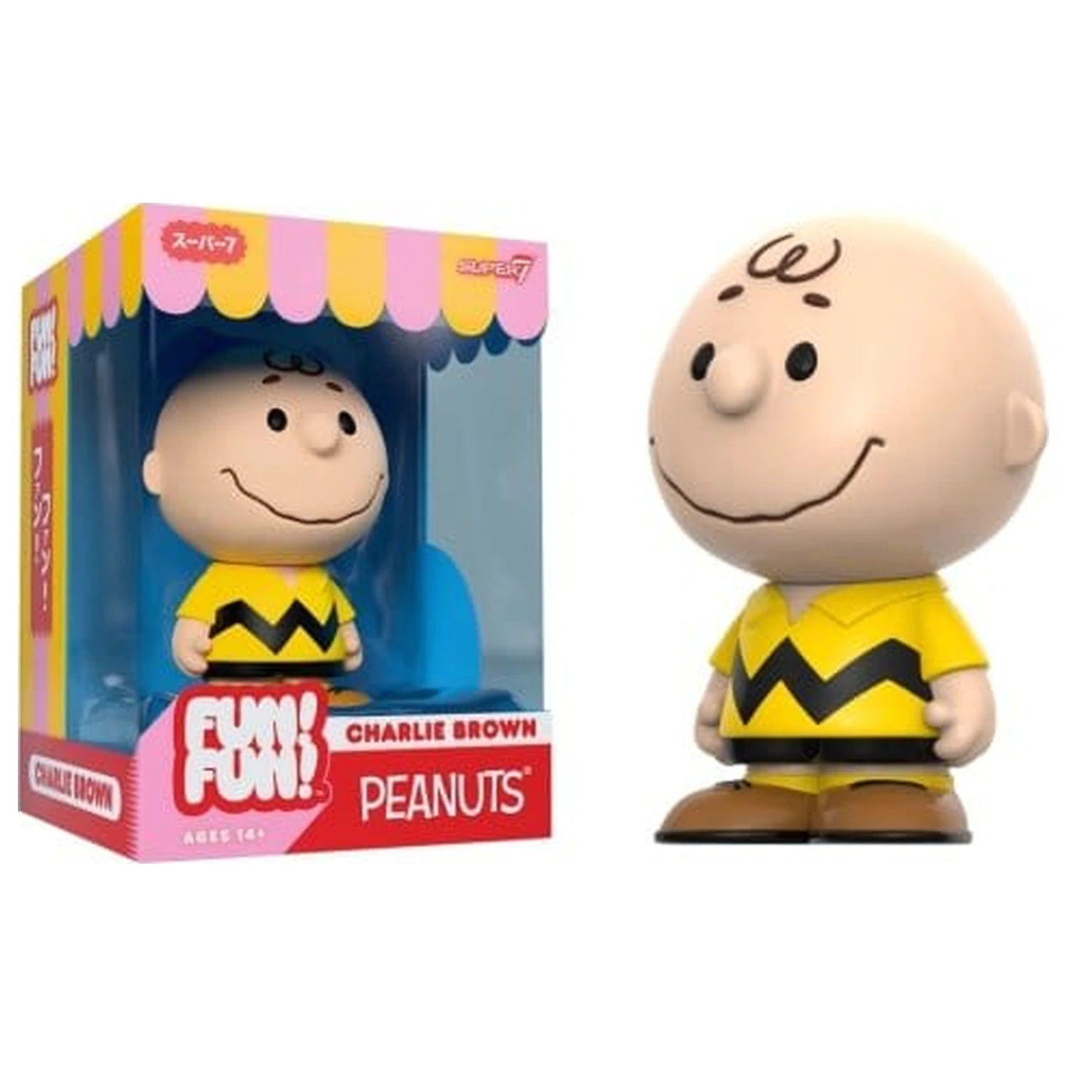 Peanuts Fun! Fun! Mini figurka Wave 01 Charlie Brown (żółta koszula) zdjęcie produktu
