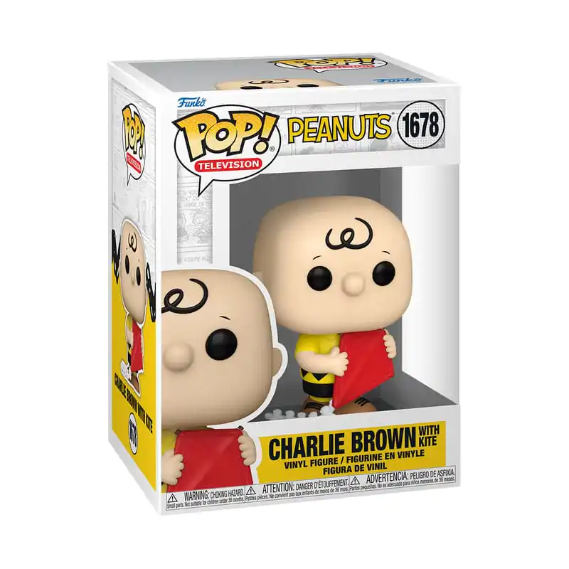 Peanuts Funko POP! Figurka animacyjna Charlie Brown z Latawcem 9 cm zdjęcie produktu