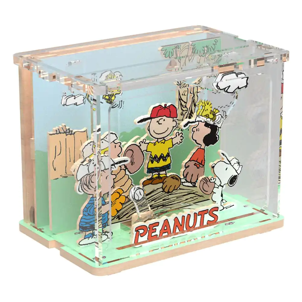 Peanuts Puremind Zrób To Sam Zestaw konstrukcyjny Mini Scenka Baseball Time zdjęcie produktu