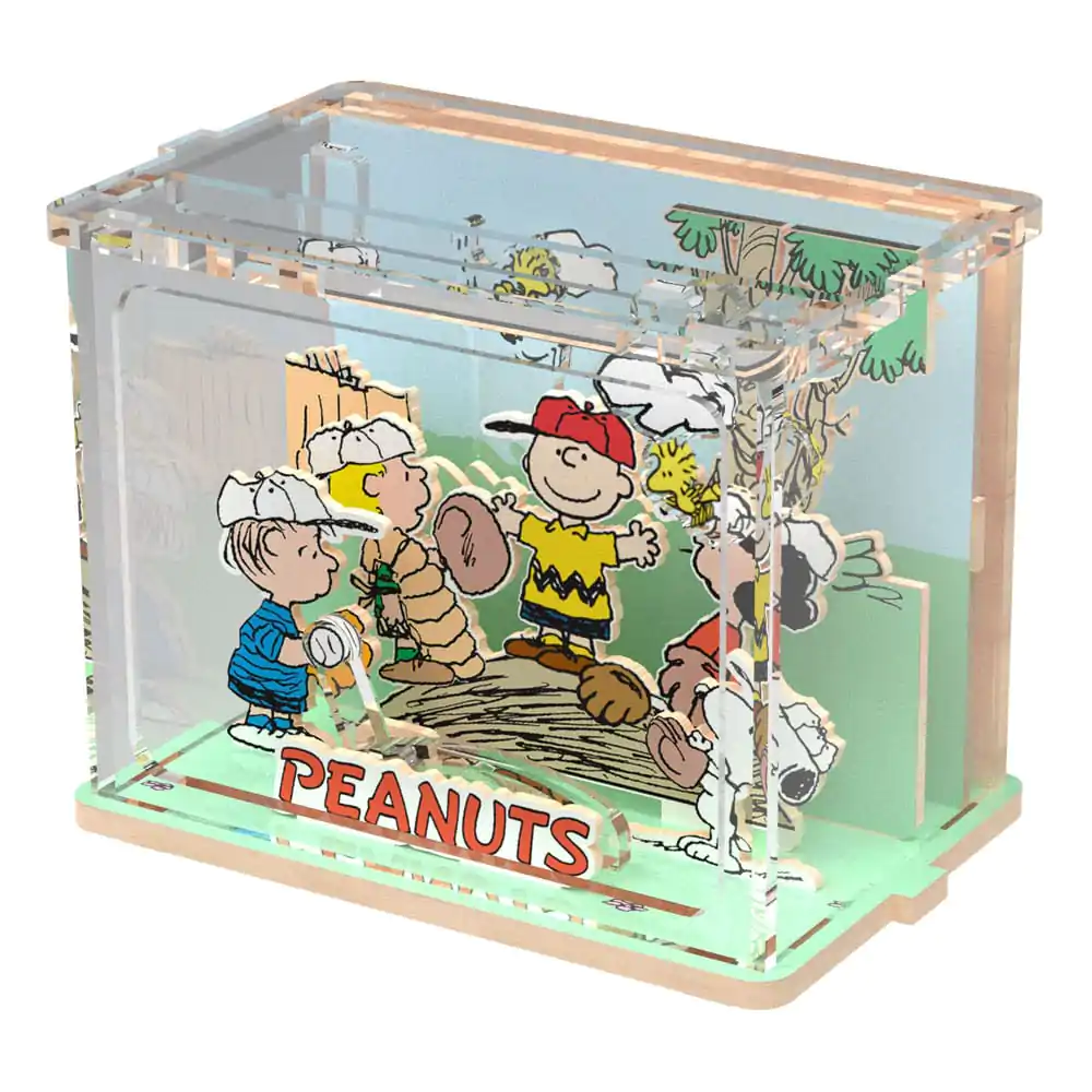 Peanuts Puremind Zrób To Sam Zestaw konstrukcyjny Mini Scenka Baseball Time zdjęcie produktu