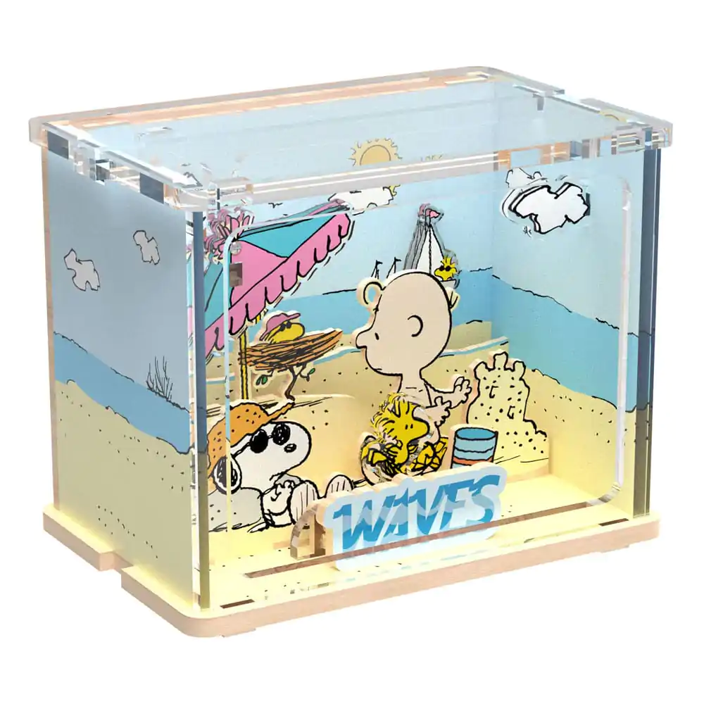Peanuts Puremind Zrób to sam Zestaw konstrukcyjny Mini Scenka Relaks na plaży zdjęcie produktu