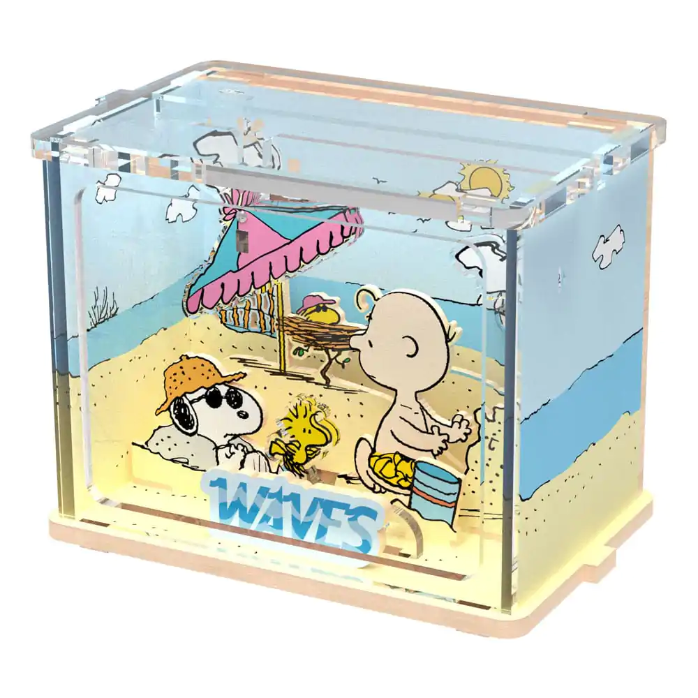 Peanuts Puremind Zrób to sam Zestaw konstrukcyjny Mini Scenka Relaks na plaży zdjęcie produktu