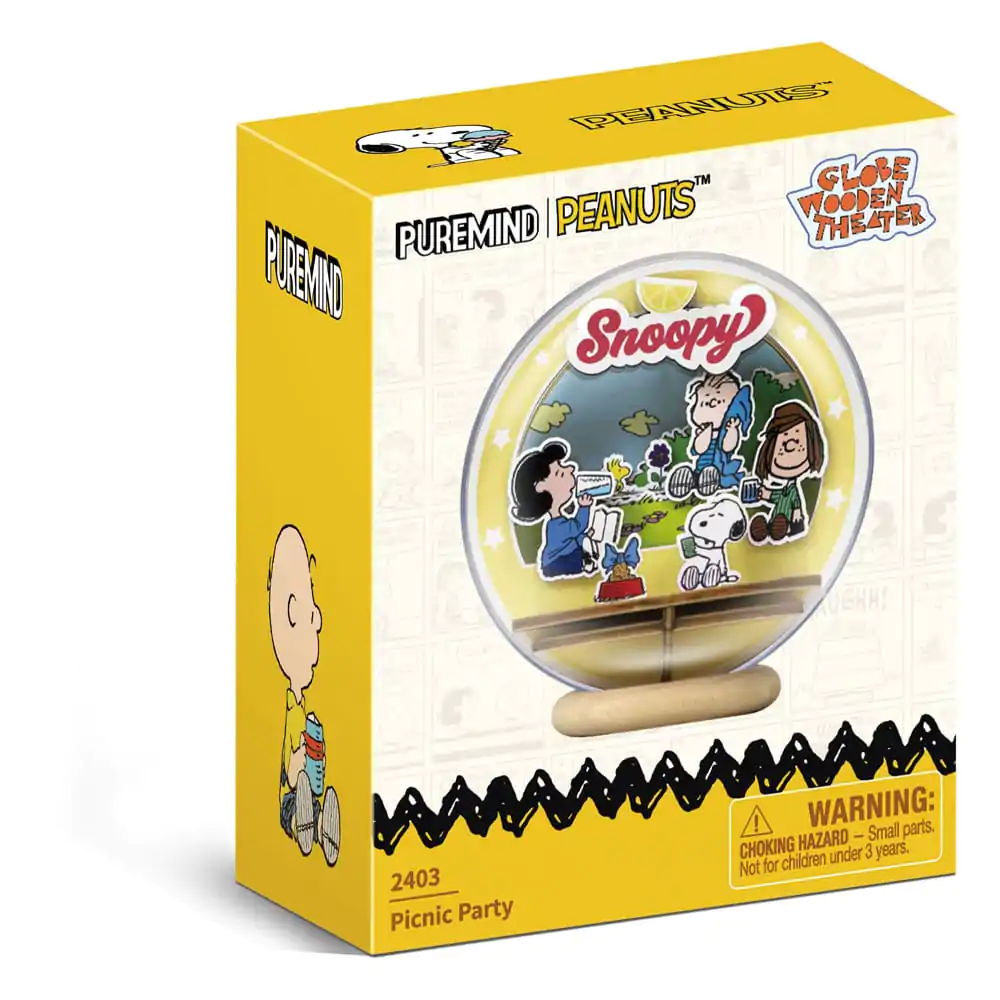 Peanuts Puremind Zestaw modelarski Drewniany Globus Teatralny Impreza Piknikowa zdjęcie produktu