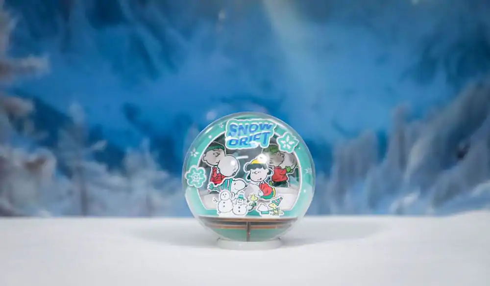 Peanuts Puremind Zestaw modelarski Drewniany Teatr Globus Zaspa Śnieżna zdjęcie produktu