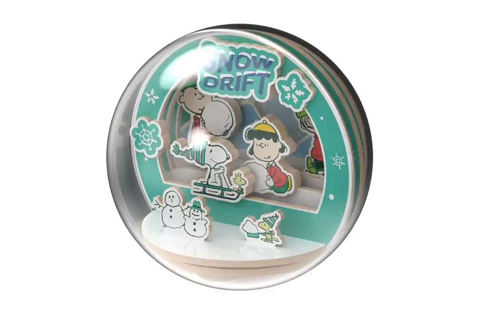 Peanuts Puremind Zestaw modelarski Drewniany Teatr Globus Zaspa Śnieżna zdjęcie produktu