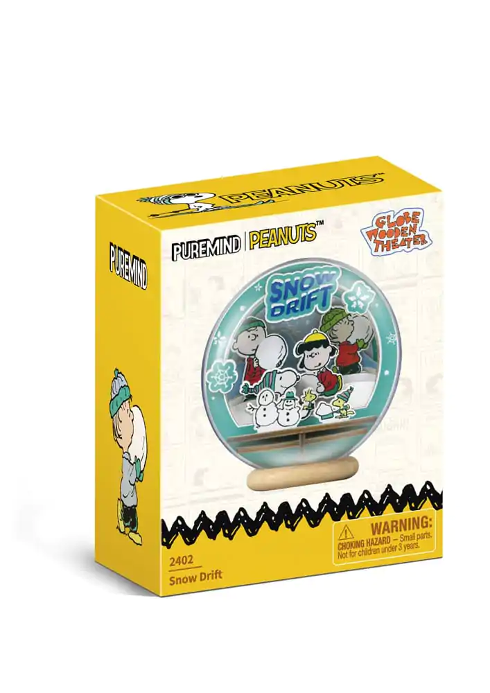 Peanuts Puremind Zestaw modelarski Drewniany Teatr Globus Zaspa Śnieżna zdjęcie produktu