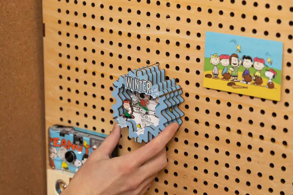 Peanuts Puremind Zestaw do Składania Modelu Drewniany Teatr Zimowa Kraina Czarów zdjęcie produktu