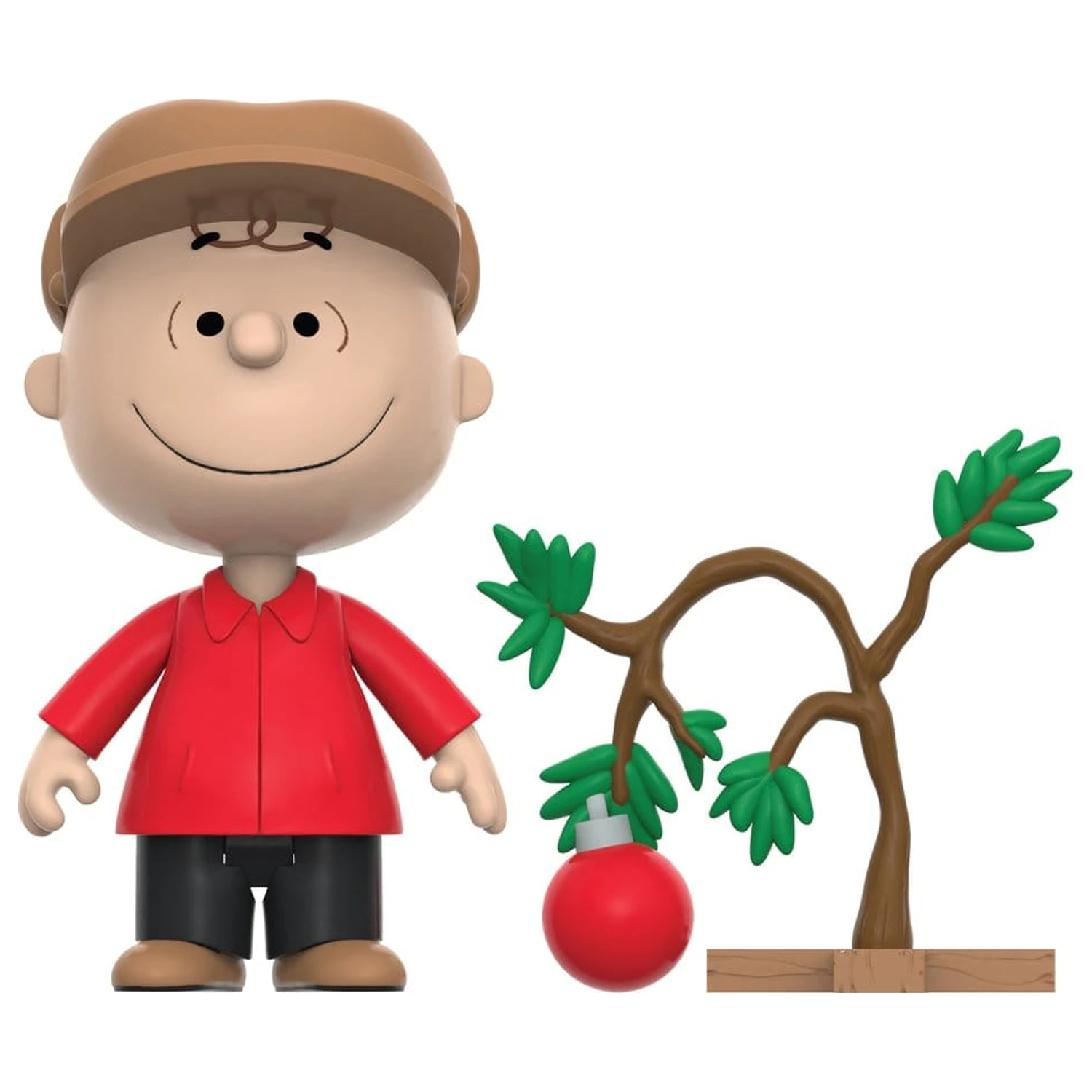 Peanuts ReAction Action Figure Charlie Brown and Sad Tree (karta z tyłu Snow Globe) zdjęcie produktu