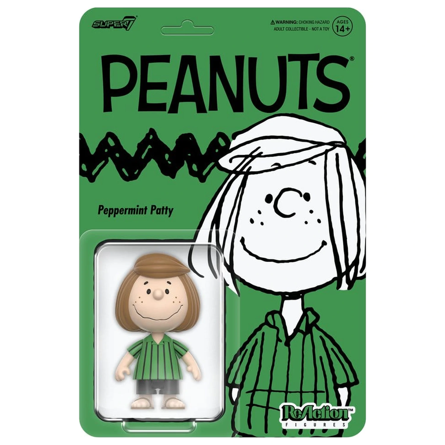 Peanuts ReAction Figurka akcji Wave 09 Peppermint Patty zdjęcie produktu