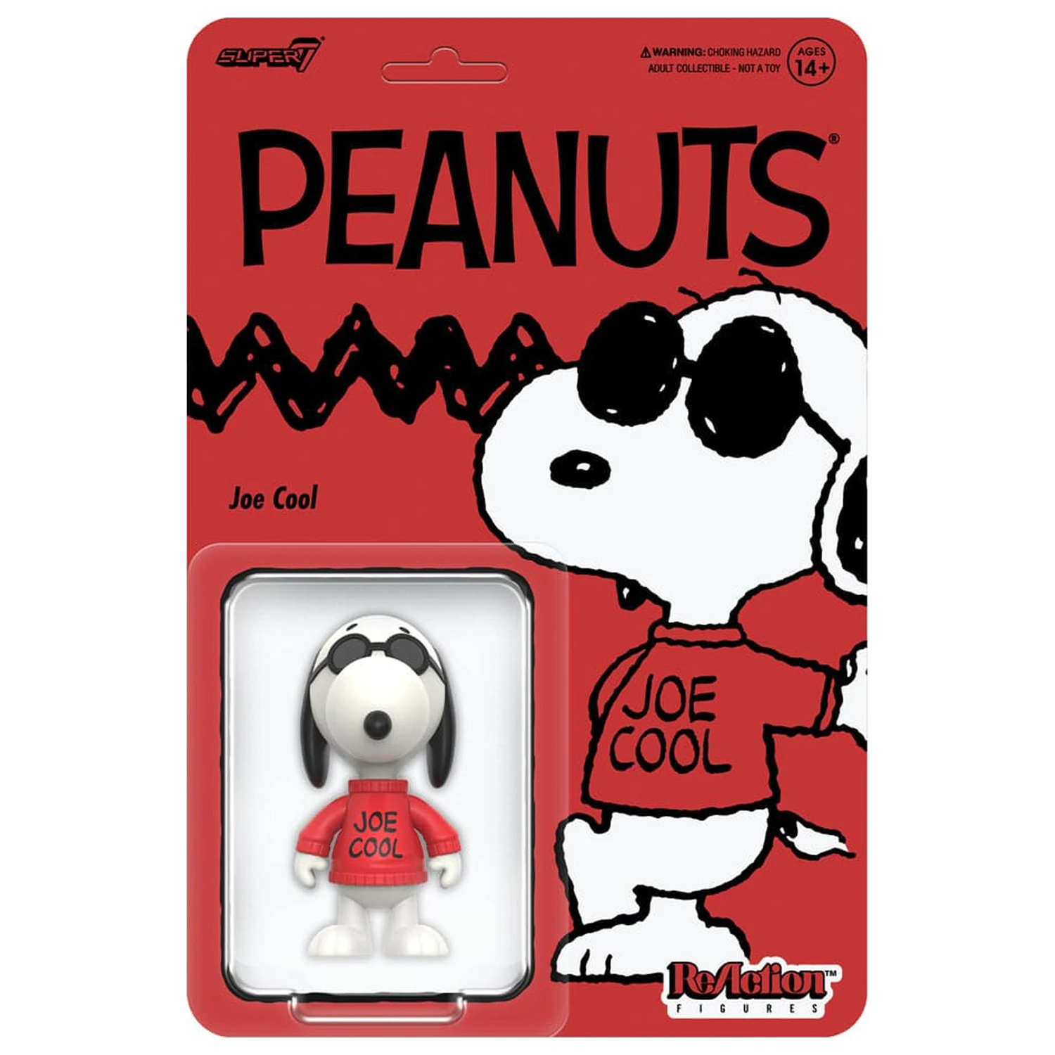 Peanuts ReAction figurka akcji Wave 8 Joe Cool 9 cm zdjęcie produktu