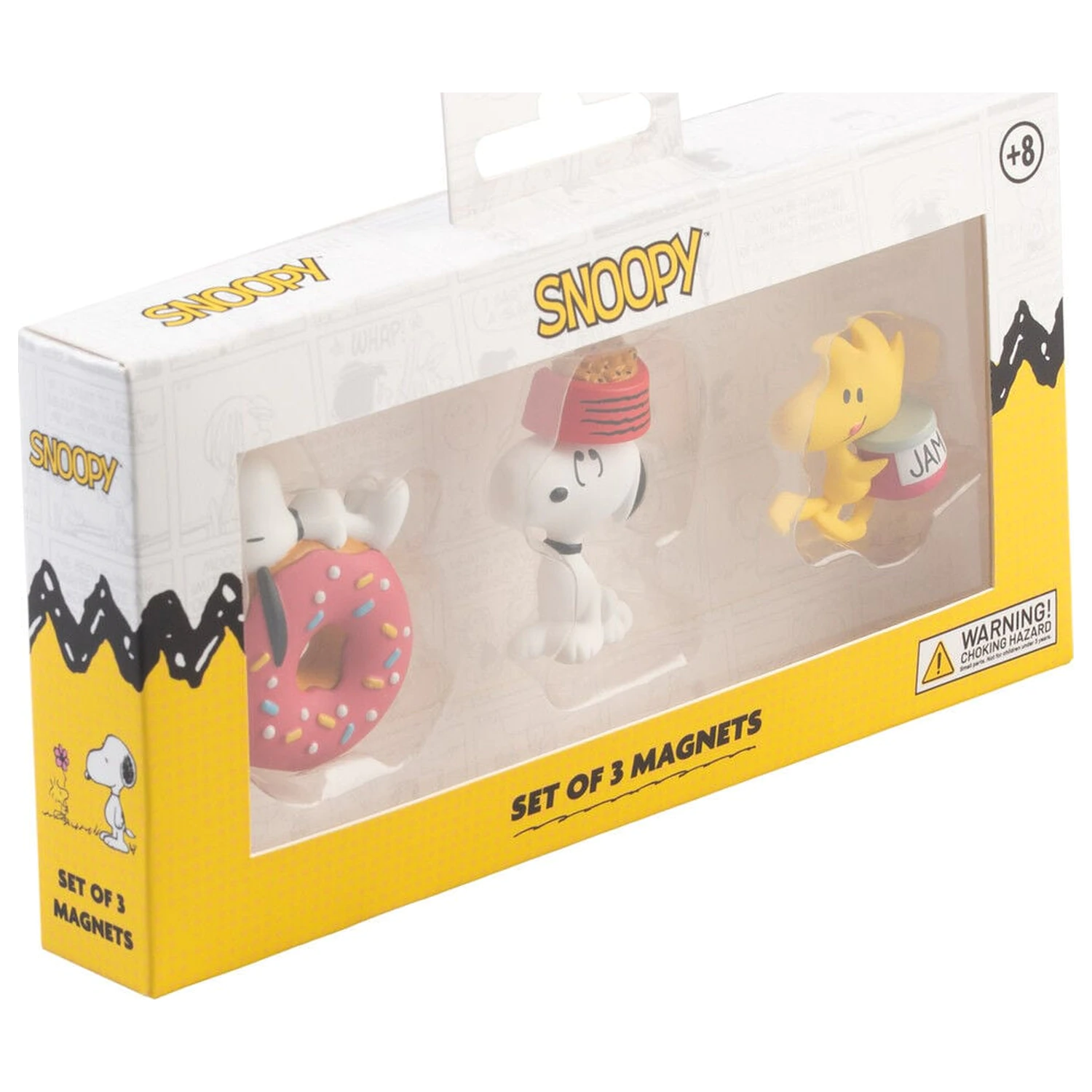Peanuts Snoopy zestaw 3 magnesów zdjęcie produktu