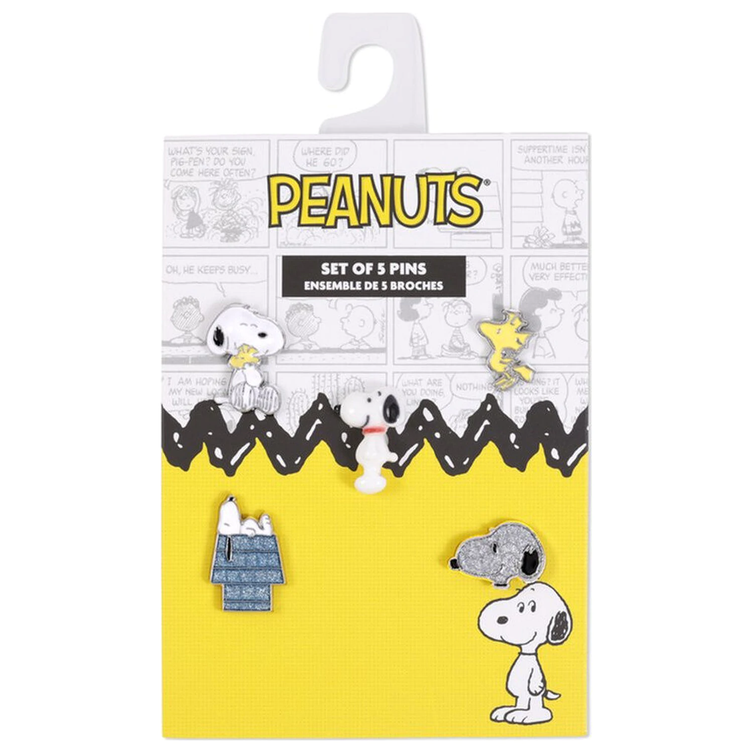 Peanuts Snoopy zestaw 5 pinów zdjęcie produktu