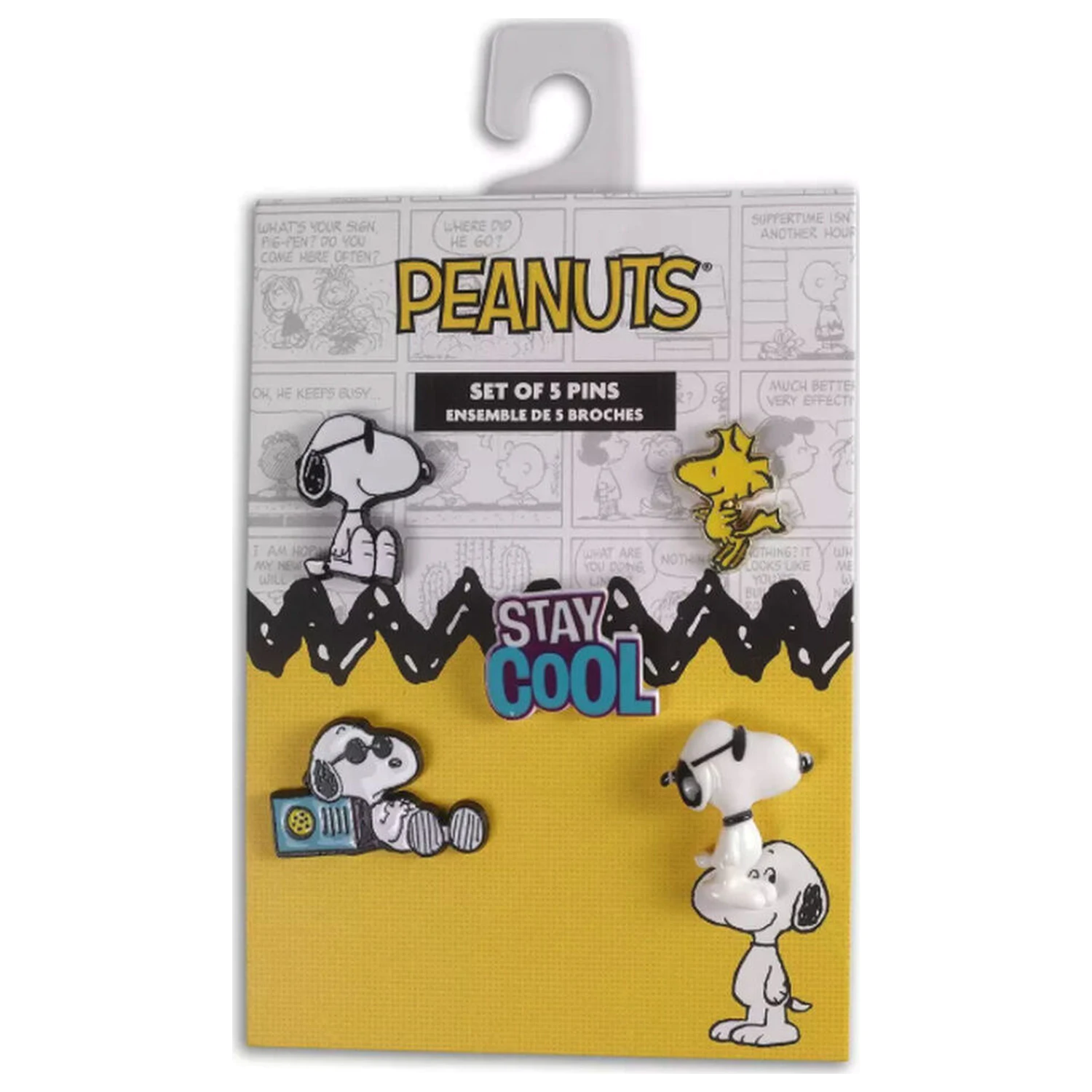 Peanuts Snoopy zestaw 5 pinów zdjęcie produktu