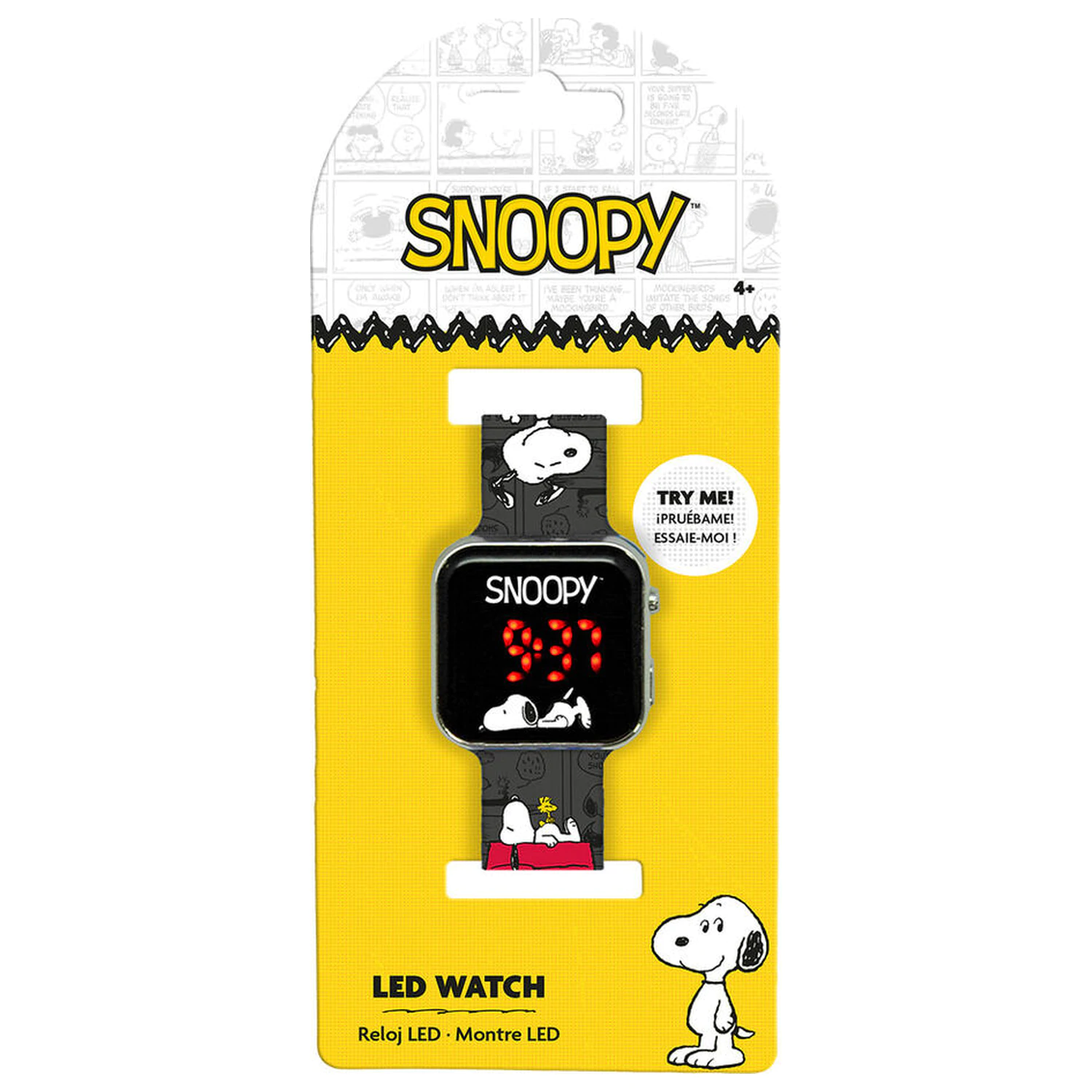 Peanuts Snoopy zegarek LED zdjęcie produktu