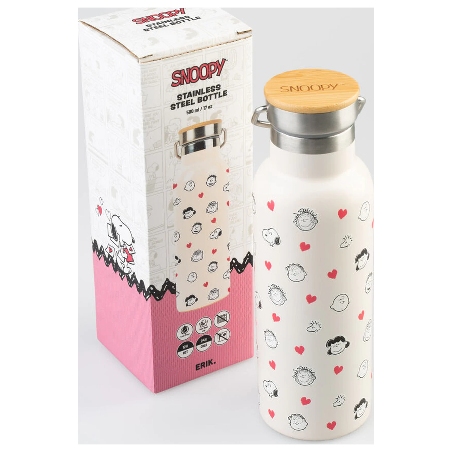 Peanuts Snoopy butelka ze stali nierdzewnej 500 ml zdjęcie produktu