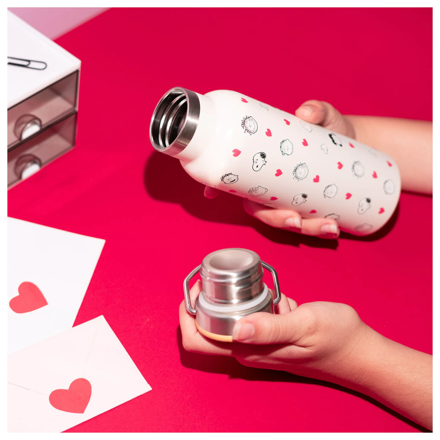Peanuts Snoopy butelka ze stali nierdzewnej 500 ml zdjęcie produktu