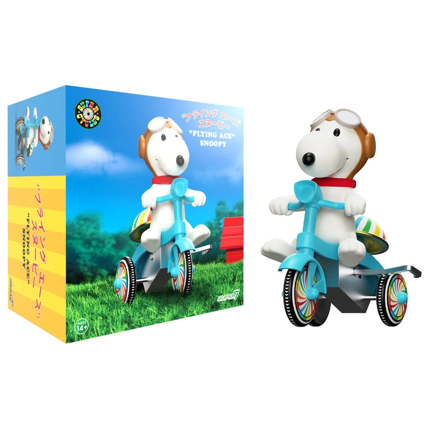 Peanuts Super Cycles Action Figure Snoopy Flying Ace 13 cm zdjęcie produktu