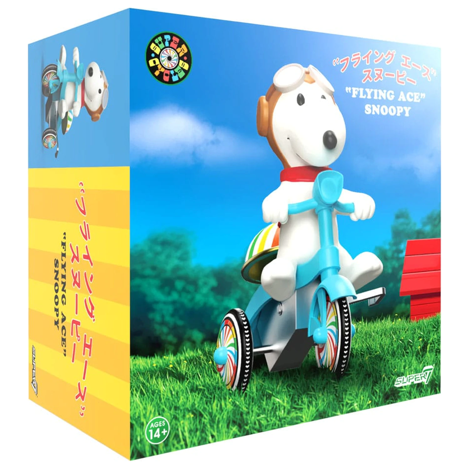 Peanuts Super Cycles Action Figure Snoopy Flying Ace 13 cm zdjęcie produktu