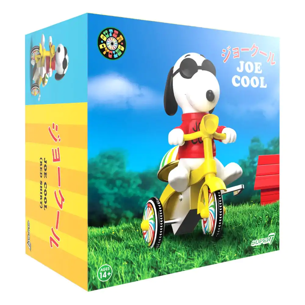 Peanuts Super Cycles Action Figure Joe Cool (Red with Yellow Trike) Figurka Akcji 13 cm zdjęcie produktu