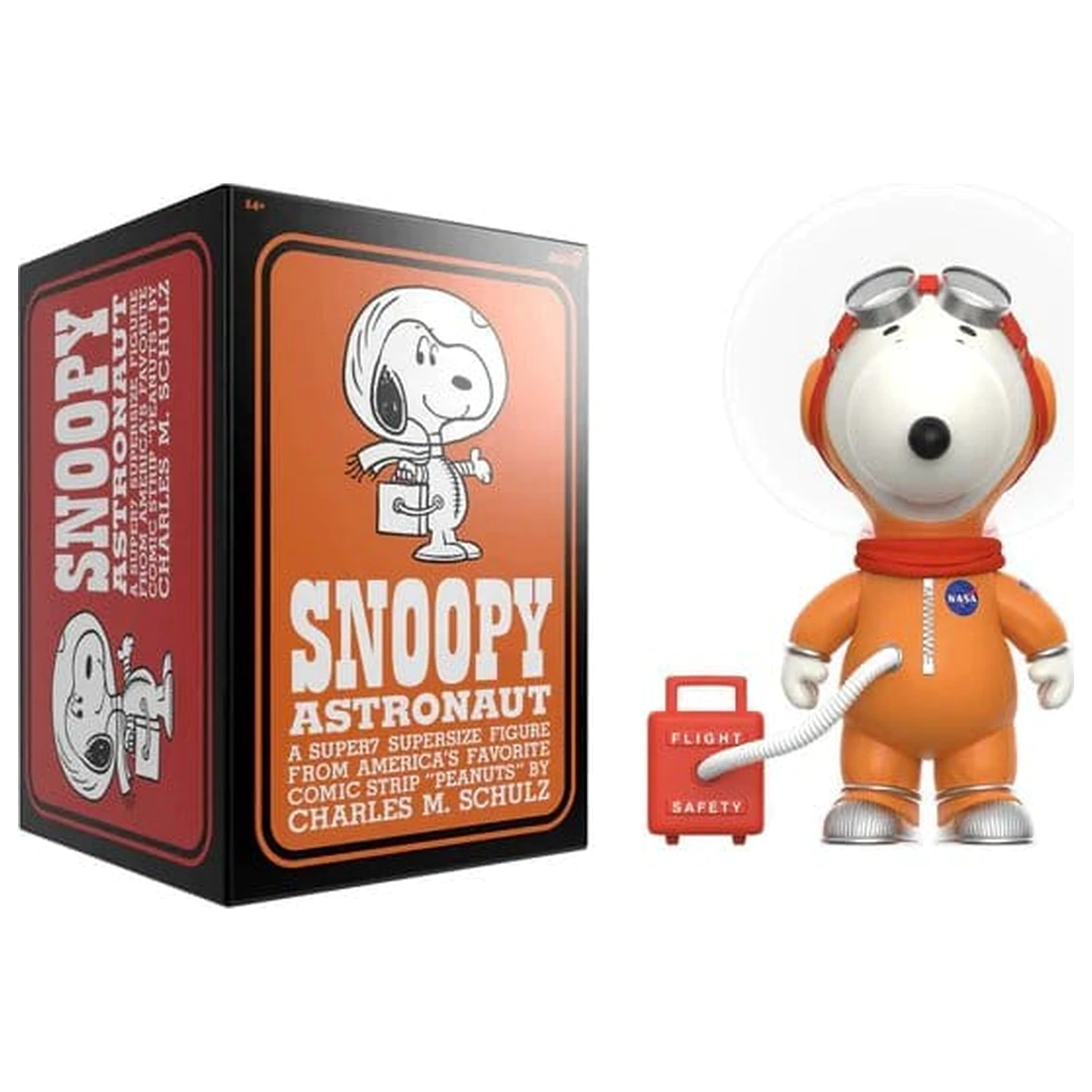 Peanuts Supersize Winyl Figurka Akcji Snoopy Spacesuit Pomarańczowy 30 cm zdjęcie produktu