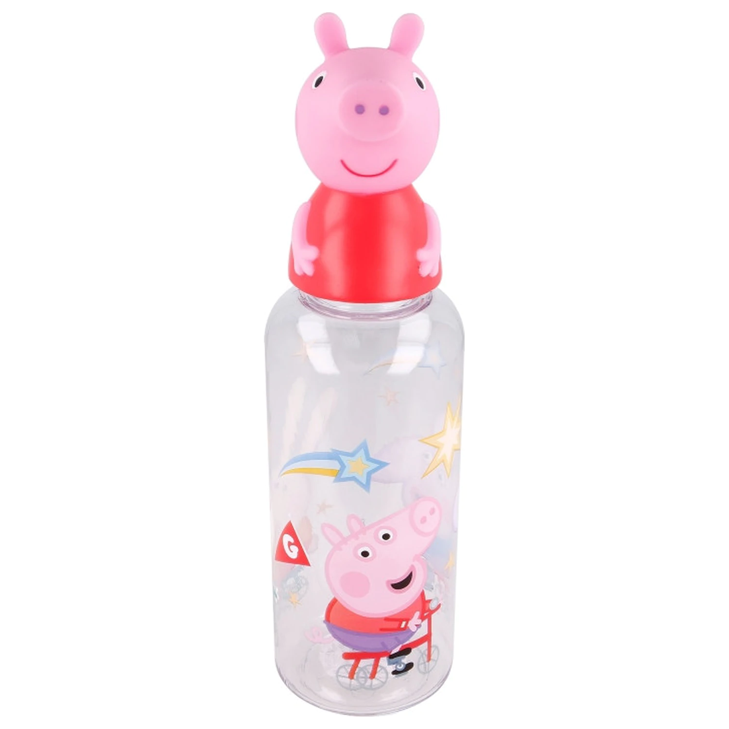 Peppa Pig 3D Cycle Figurine plastikowa butelka na wodę 560 ml zdjęcie produktu