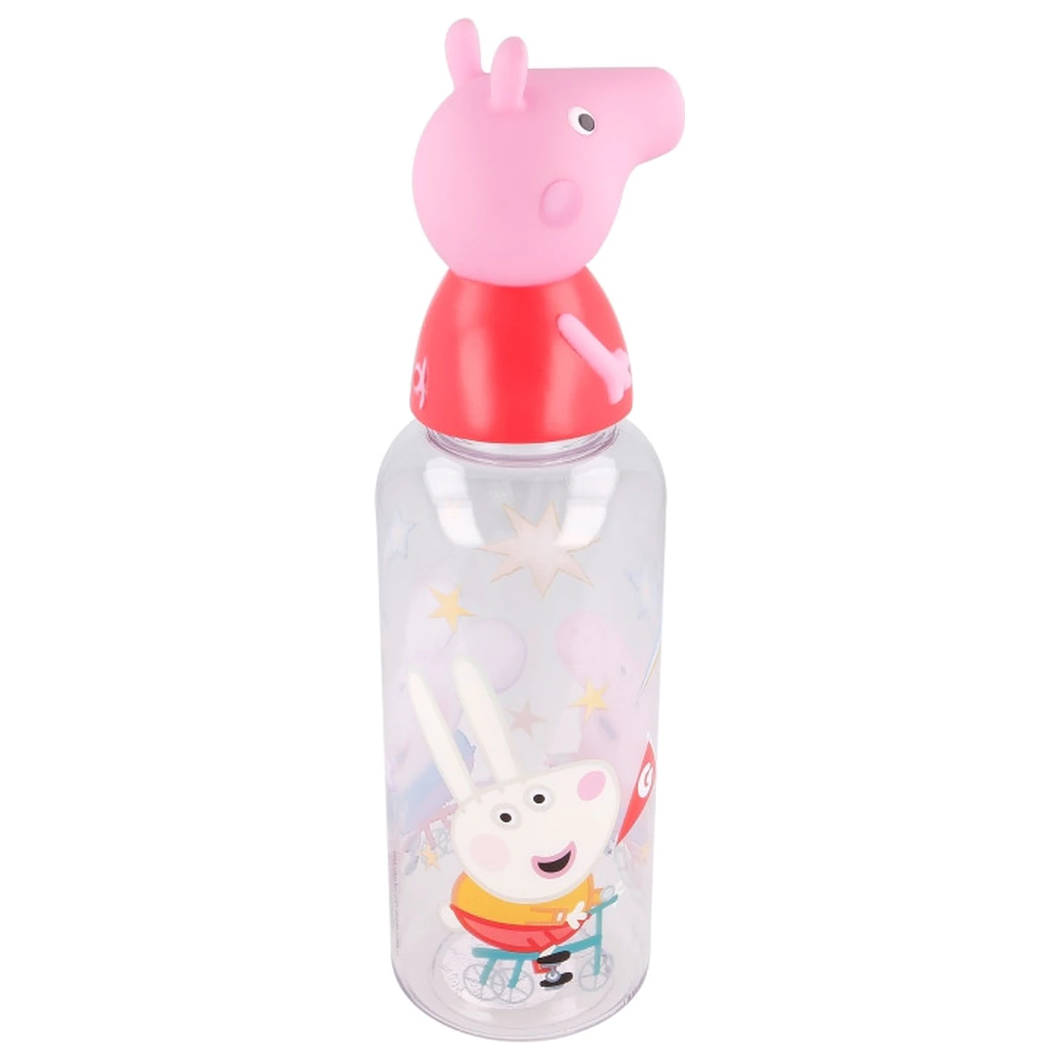 Peppa Pig 3D Cycle Figurine plastikowa butelka na wodę 560 ml zdjęcie produktu