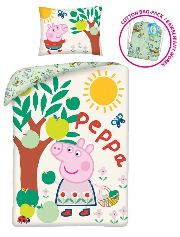 Peppa Pig Poszewka na kołdrę 140x200cm, 70x90cm zdjęcie produktu