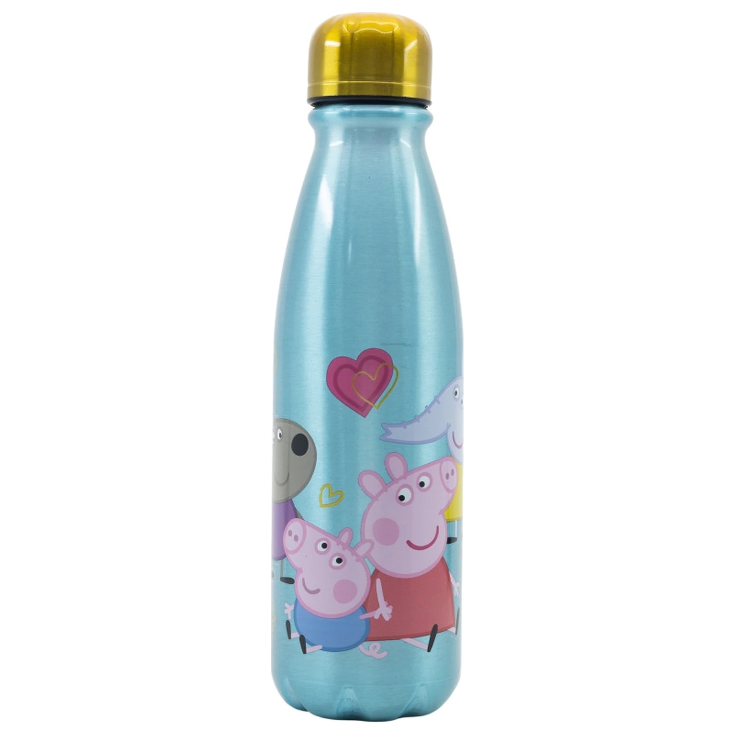 Peppa Pig aluminiowa butelka na wodę z zakręcaną nakrętką 600 ml zdjęcie produktu
