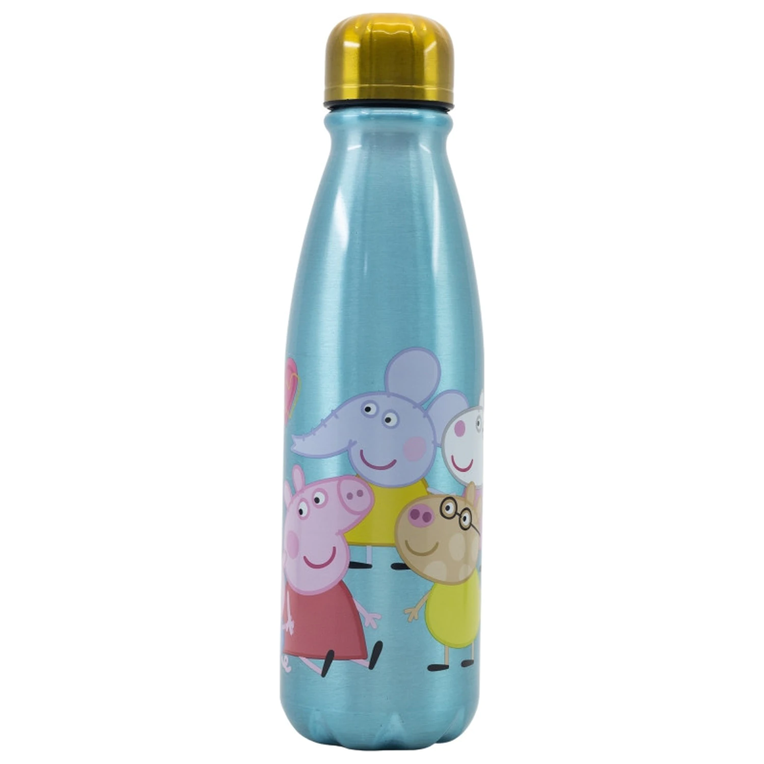 Peppa Pig aluminiowa butelka na wodę z zakręcaną nakrętką 600 ml zdjęcie produktu