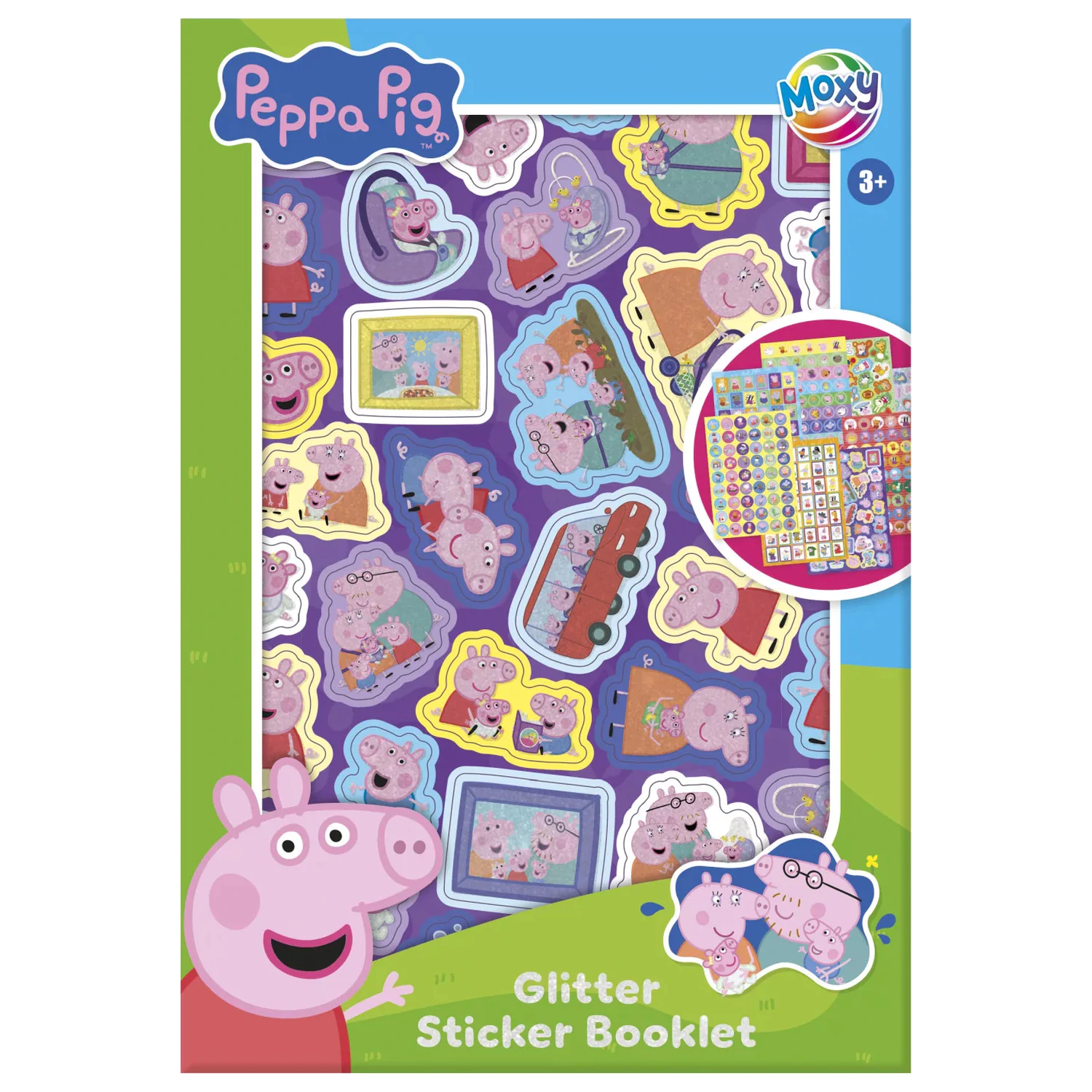Peppa Pig Family Sticker Pack 8 arkuszy zdjęcie produktu