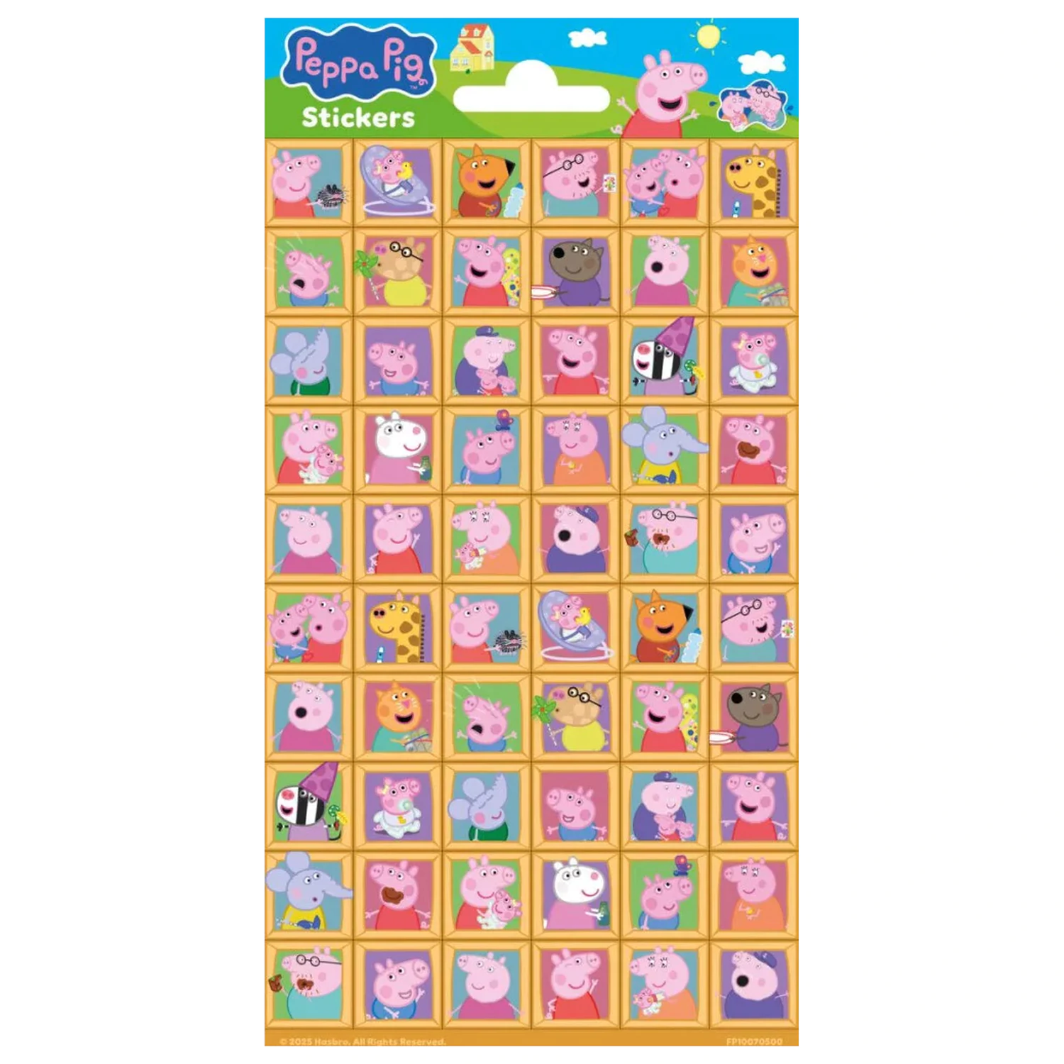 Peppa Pig Family Time naklejka zdjęcie produktu