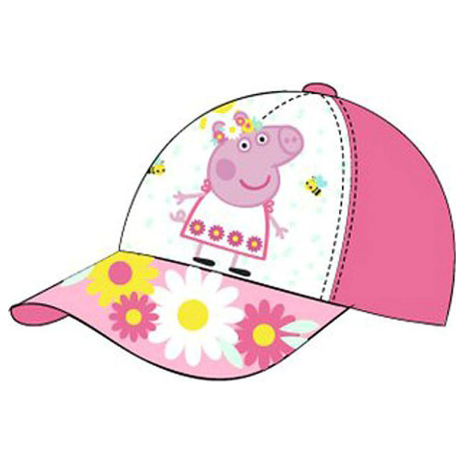 Peppa Pig Flower Pink dziecięca czapka bejsbolowa 54 cm zdjęcie produktu