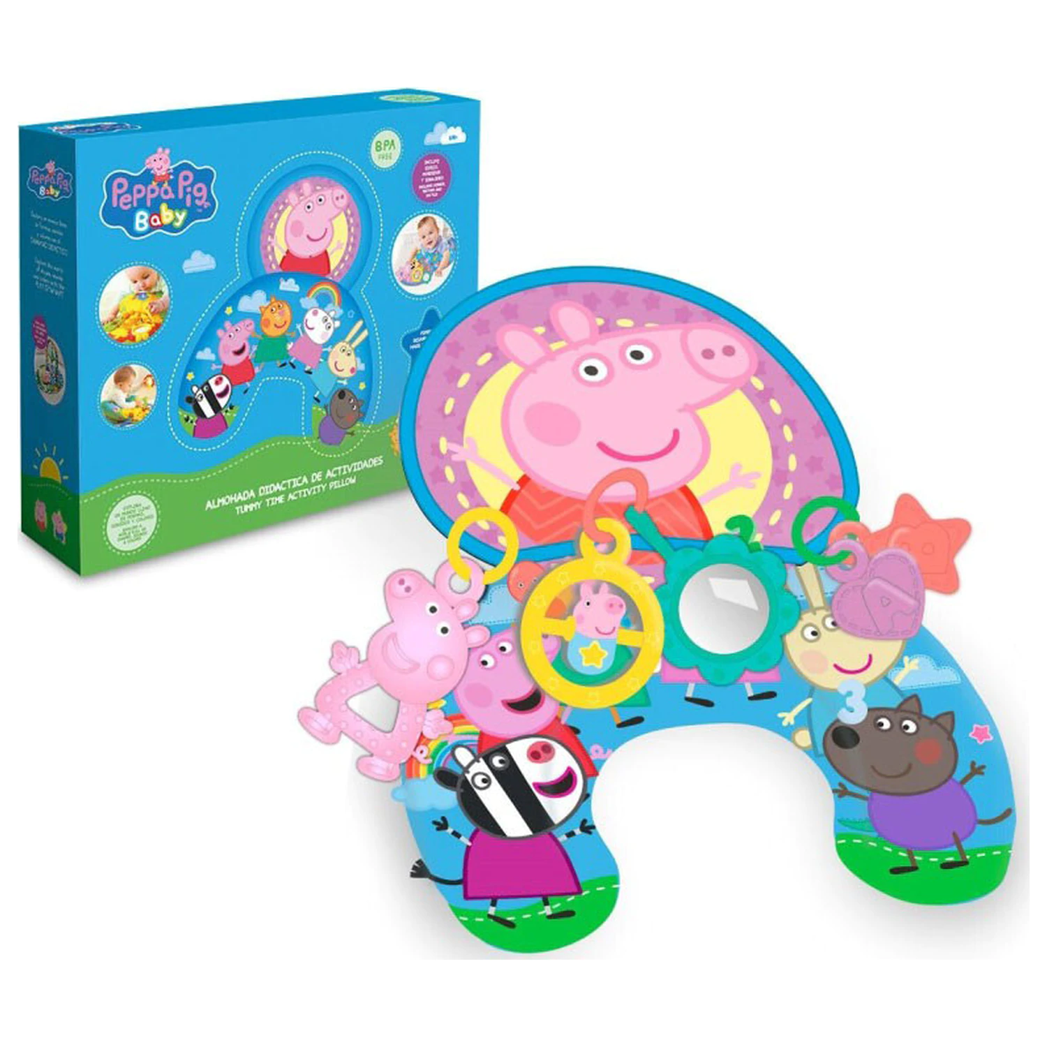 Peppa Pig Friends poduszka aktywności zdjęcie produktu