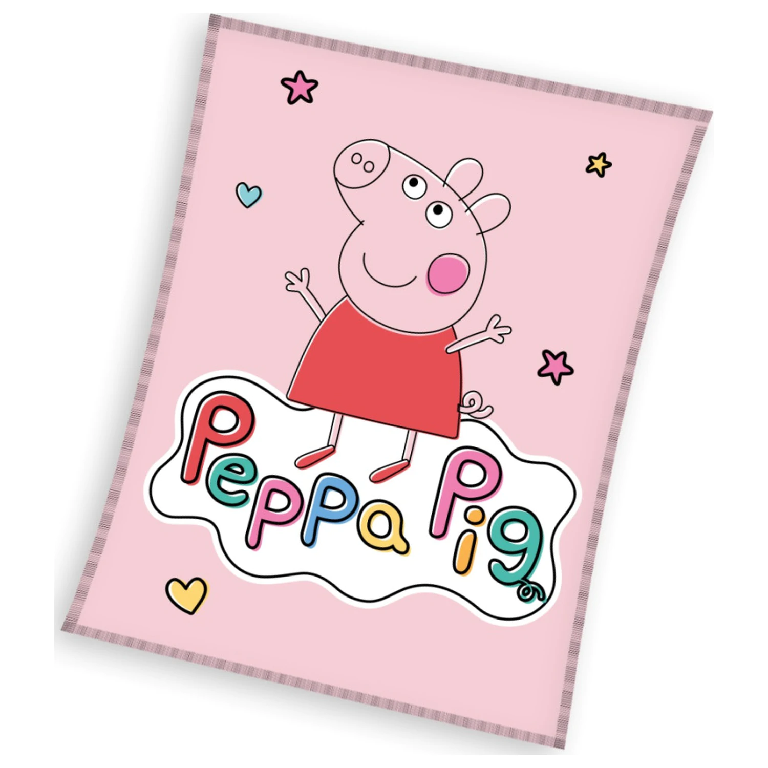 Peppa Pig Happy Polarowy Koc zdjęcie produktu