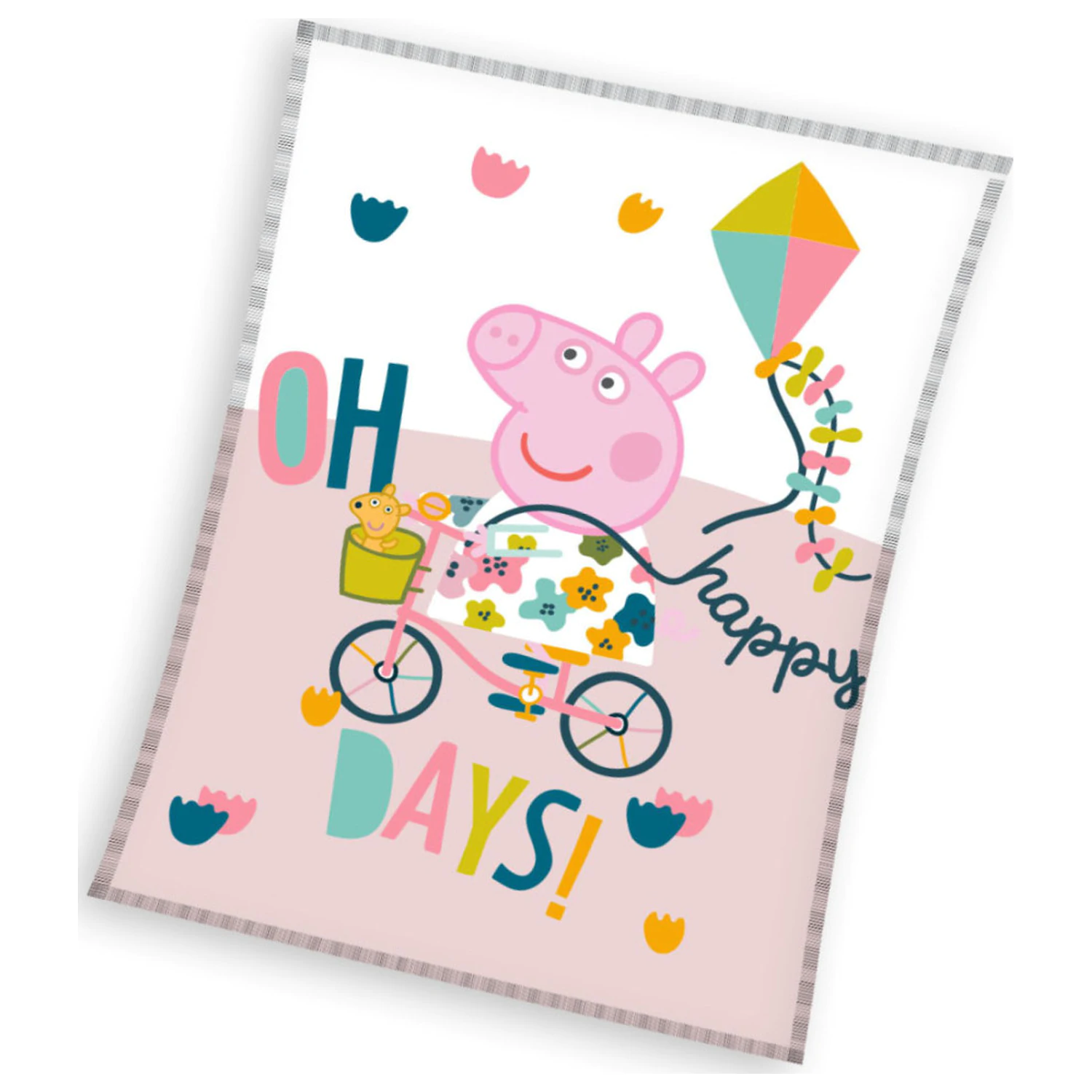 Peppa Pig Happy Days Koc Polarowy zdjęcie produktu