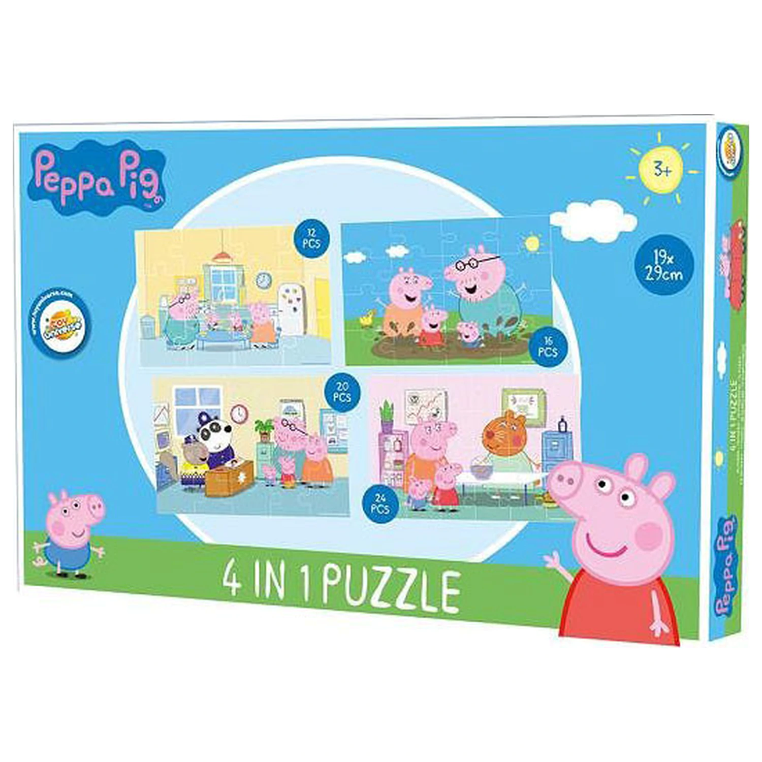 Peppa Pig Home Puzzle 4 w 1 zdjęcie produktu