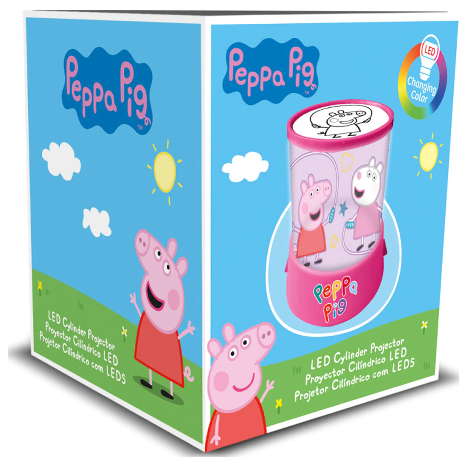 Peppa Pig Jump Rope 2-w-1 projektor, lampa, lampka nocna zdjęcie produktu